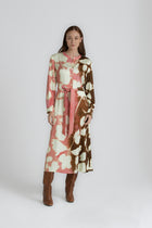 KARTOON hemdskleed met gele print