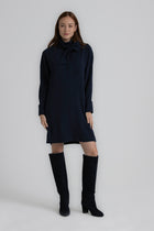 KIORA navy jurk