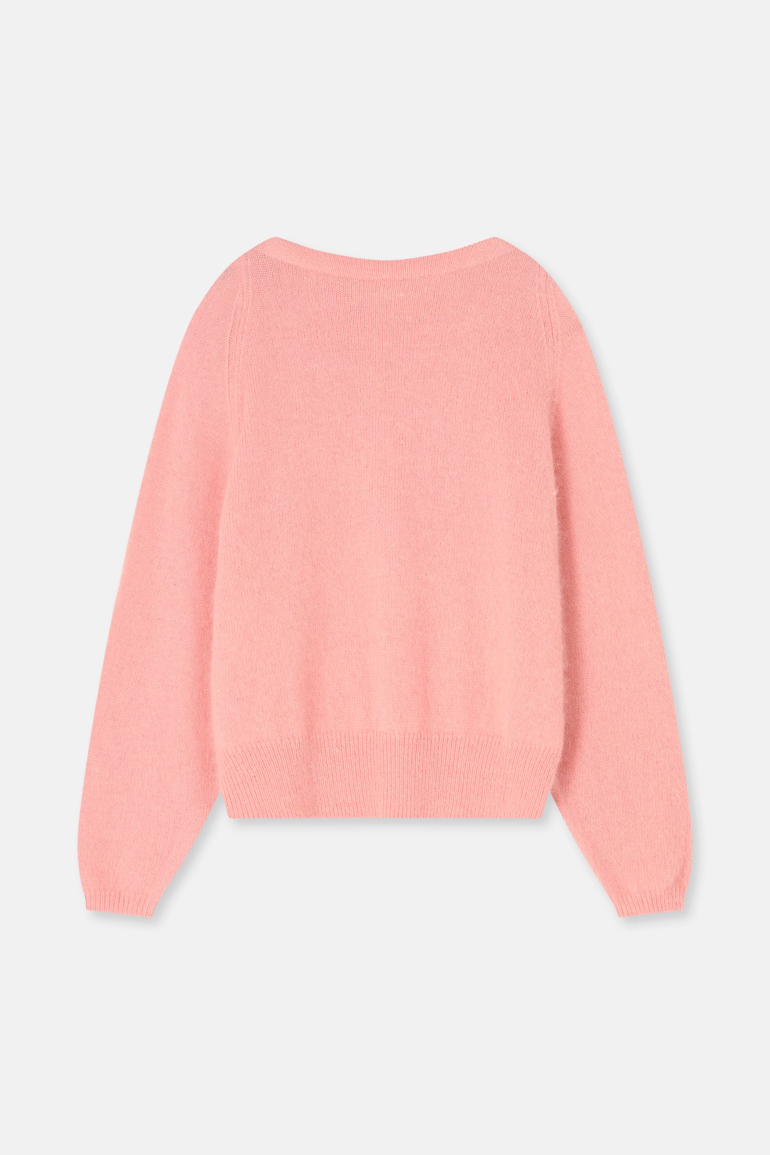 LAYS Pink boat neck jumper