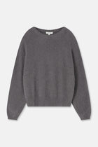 LAYS Dark grey boat neck jumper