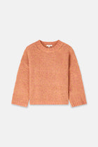 LEU Camel jumper with lurex