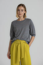 LISSE Pull gris foncé