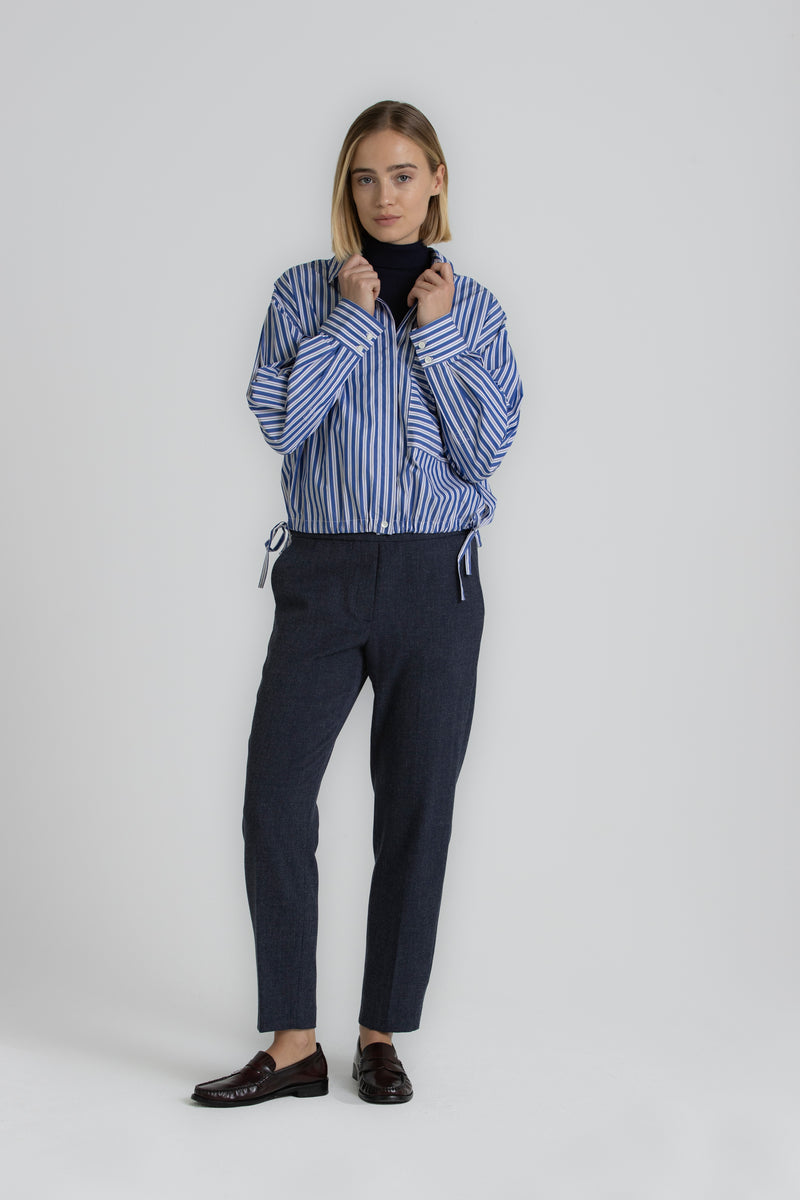 LIVIA navy rolkraagtrui