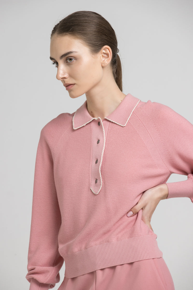 LYRA roze polo