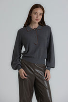 LYRA Polo gris foncé