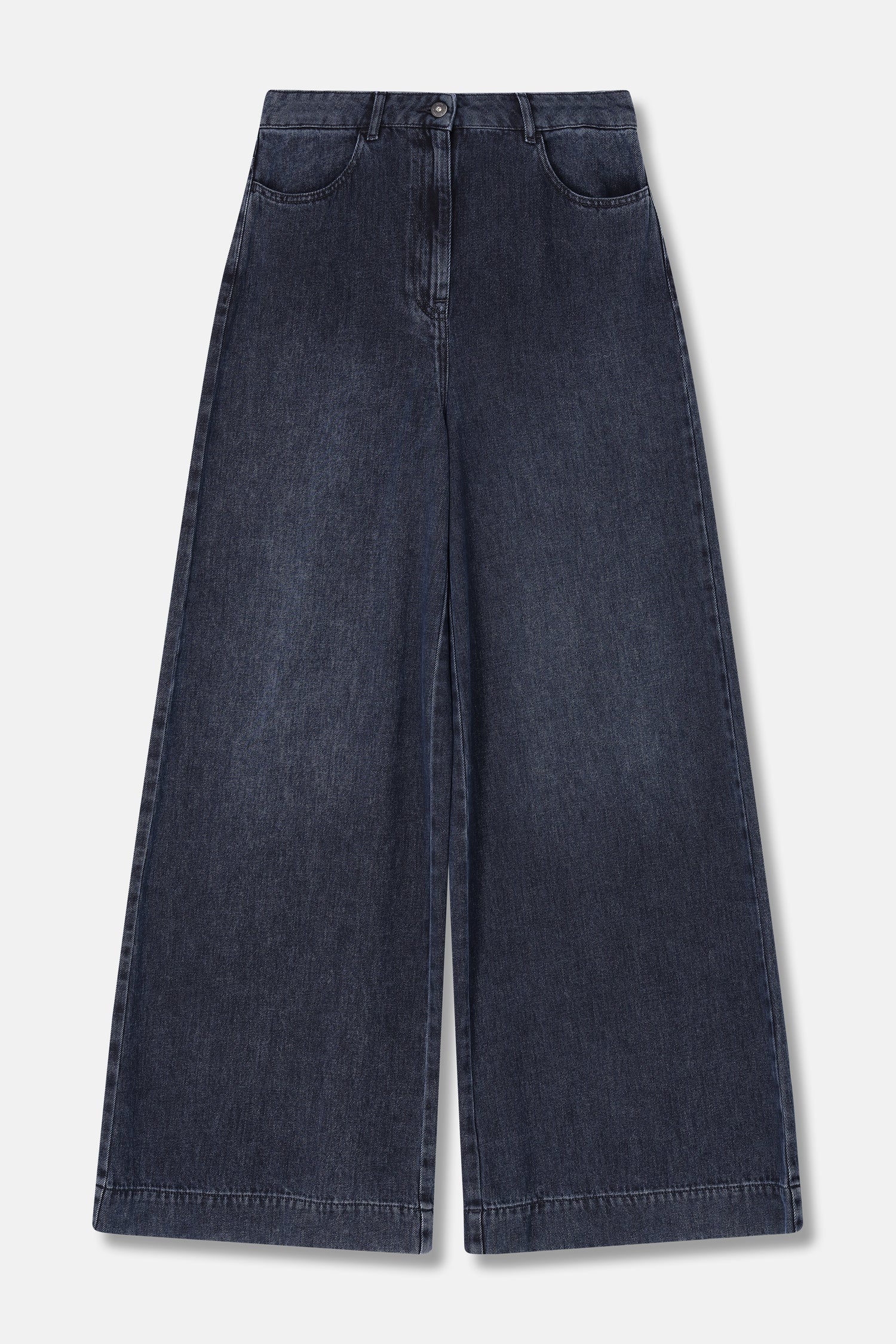 REMIND wijde dark denim