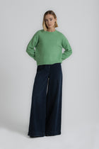 REMIND wijde dark denim