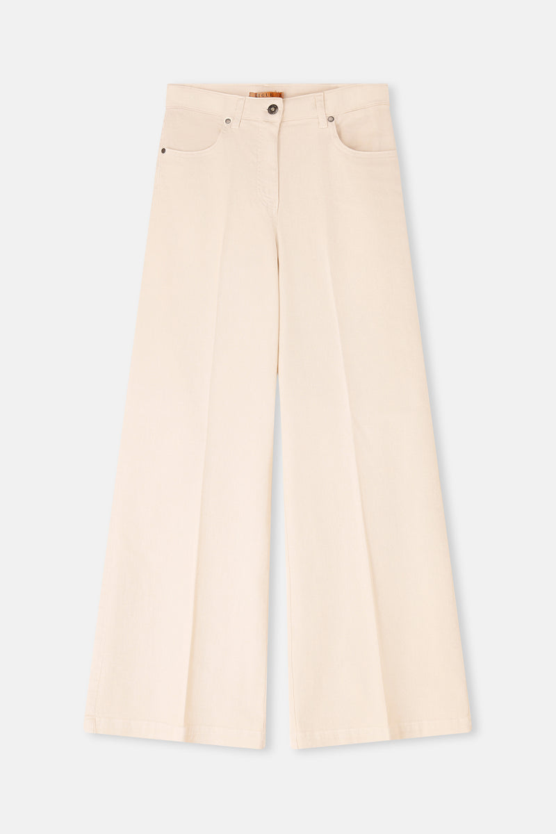 REV Wide-leg mastic denim