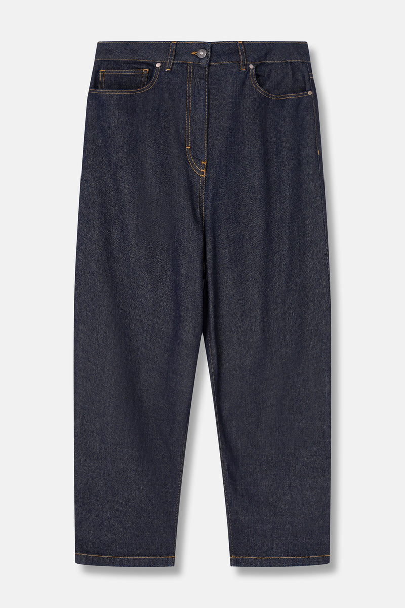 RIGO indigo barrel jeans