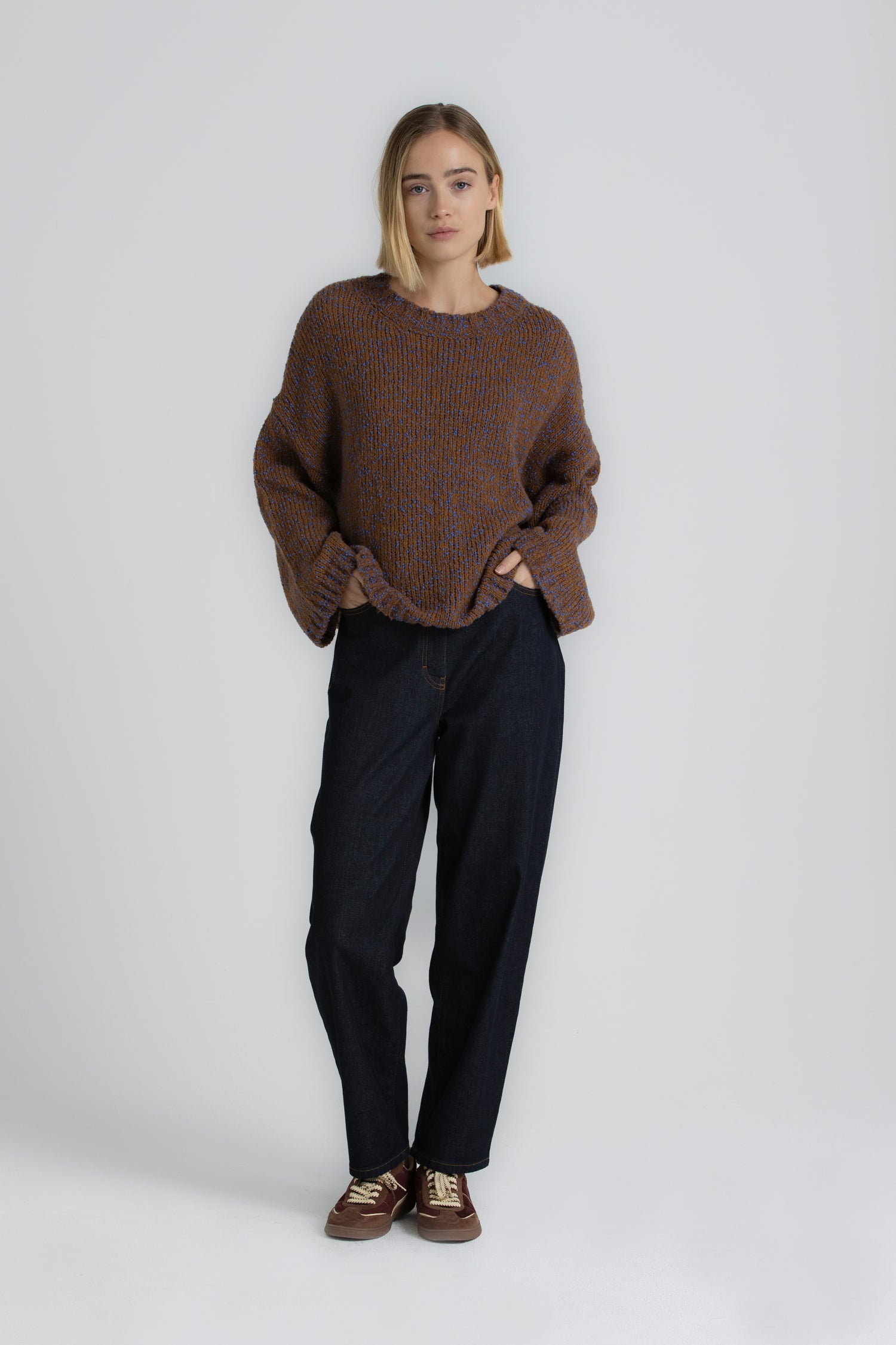 RIGO indigo barrel jeans