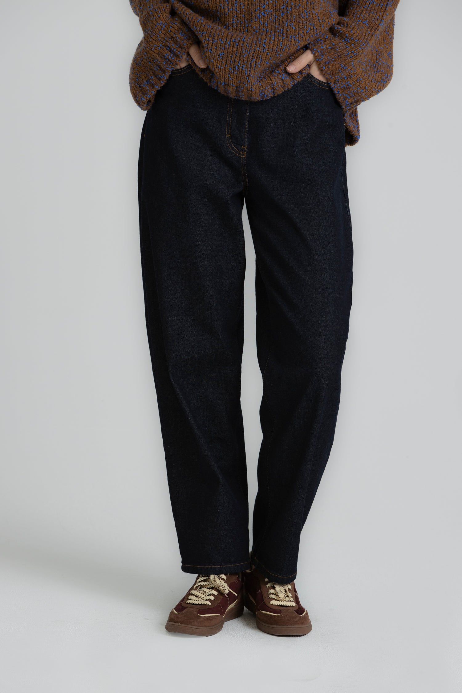 RIGO indigo barrel jeans