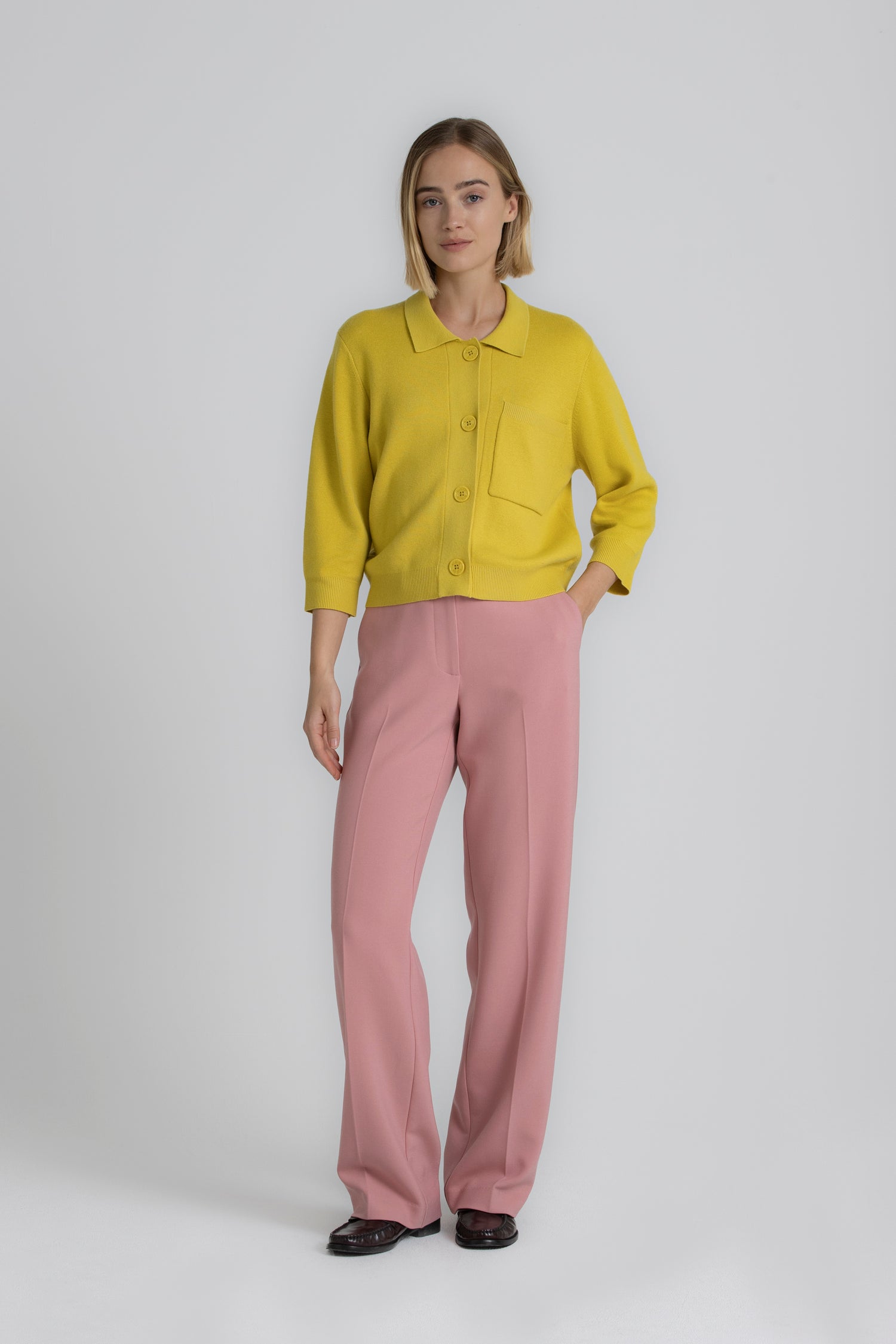 ROLADO roze broek
