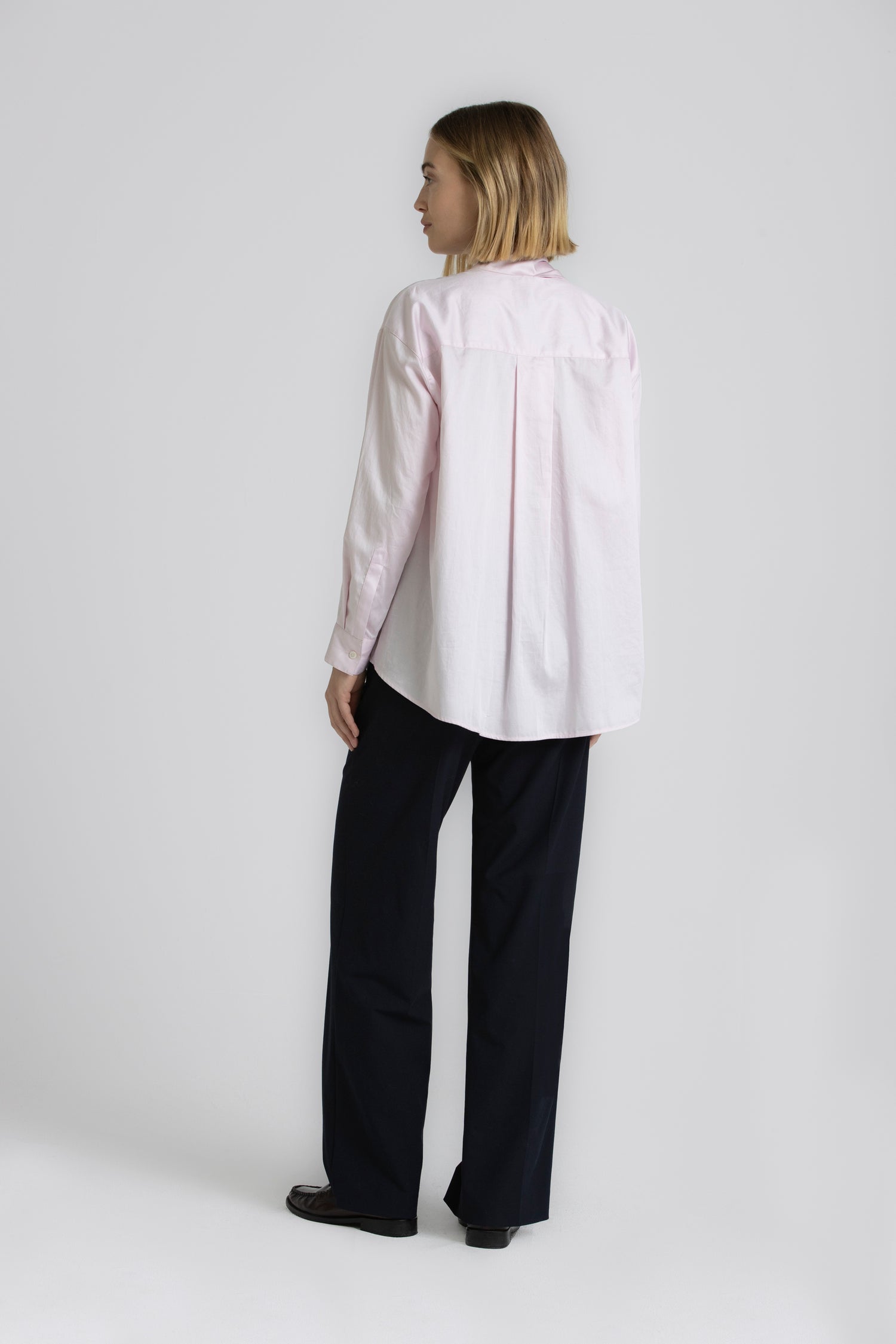 ROLADO navy broek