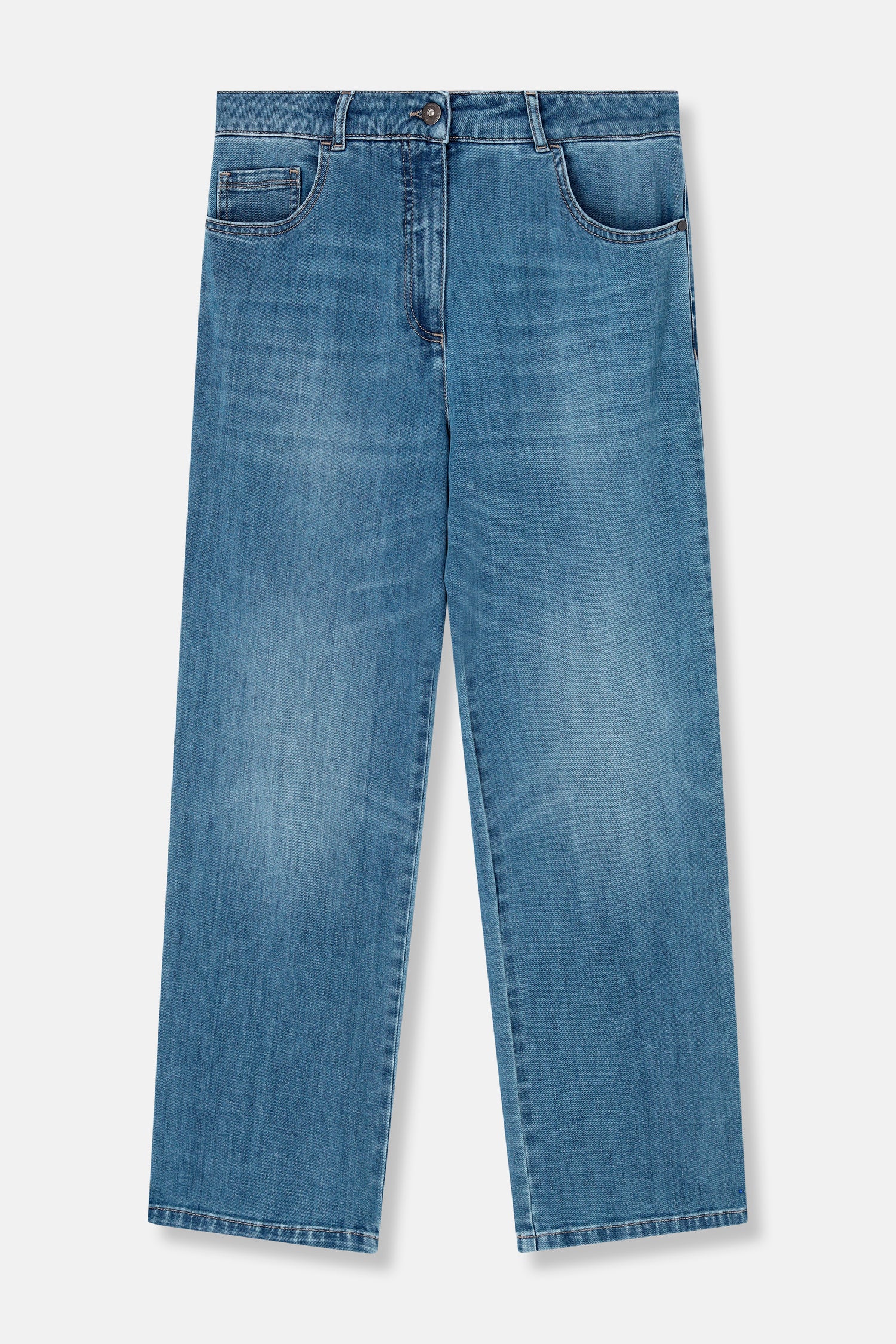 ROLLING Denim droit bleu