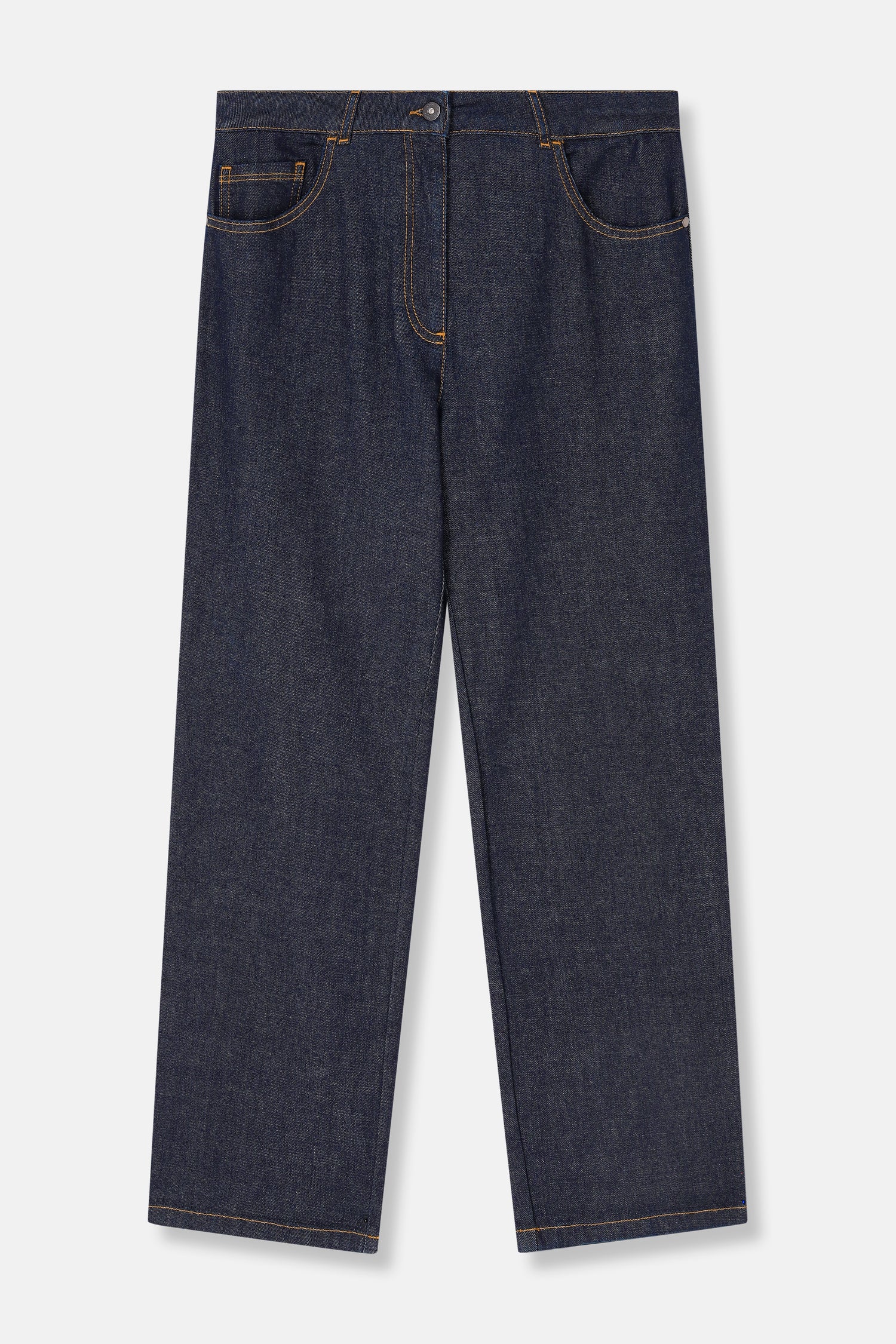 ROLLING Straight-leg black denim