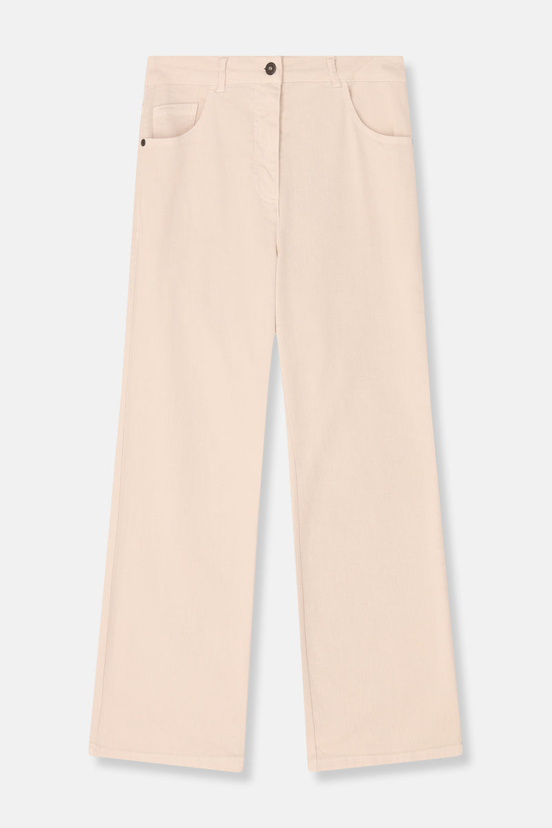 ROLLING Straight-leg mastic denim