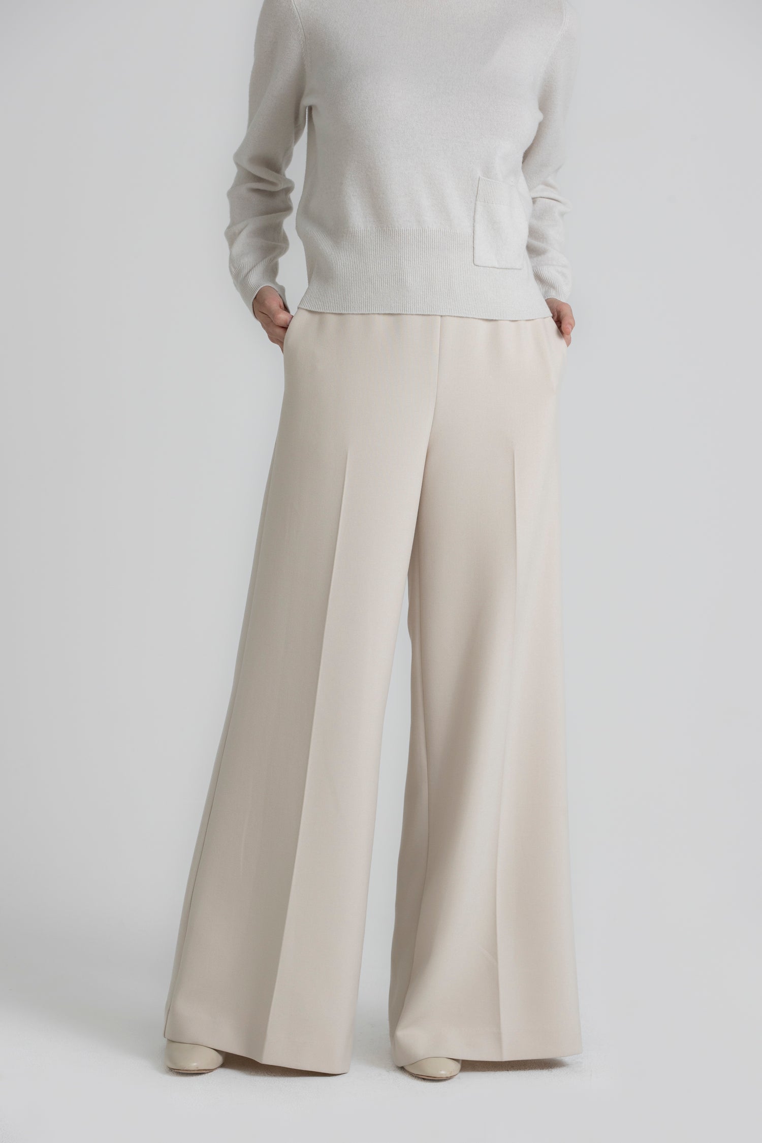 RUBIO Pantalon large mastic long