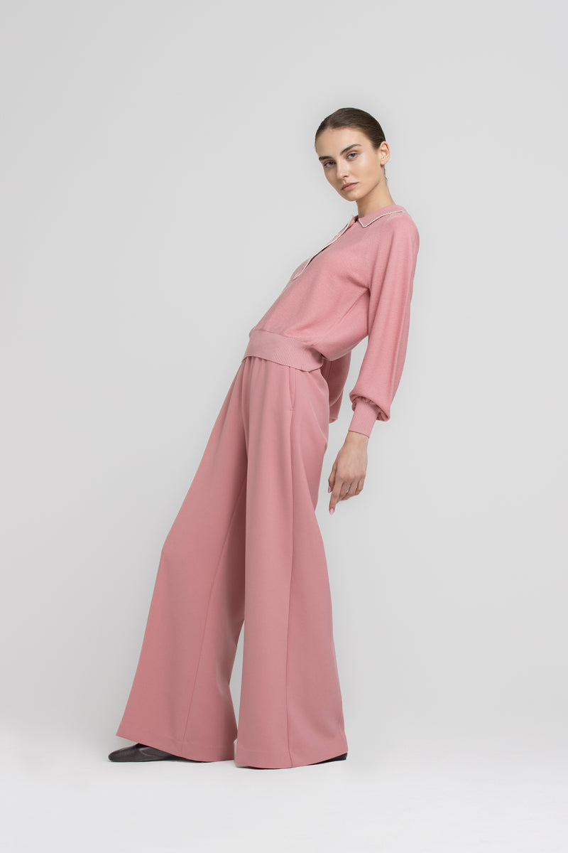 RUBIO roze broek