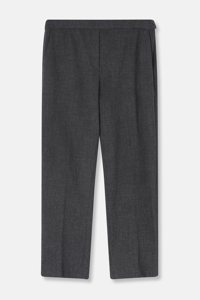 RUSSEL Pantalon bleu tailored ajusté