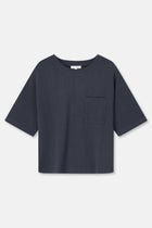 SALOR Boxy navy t-shirt