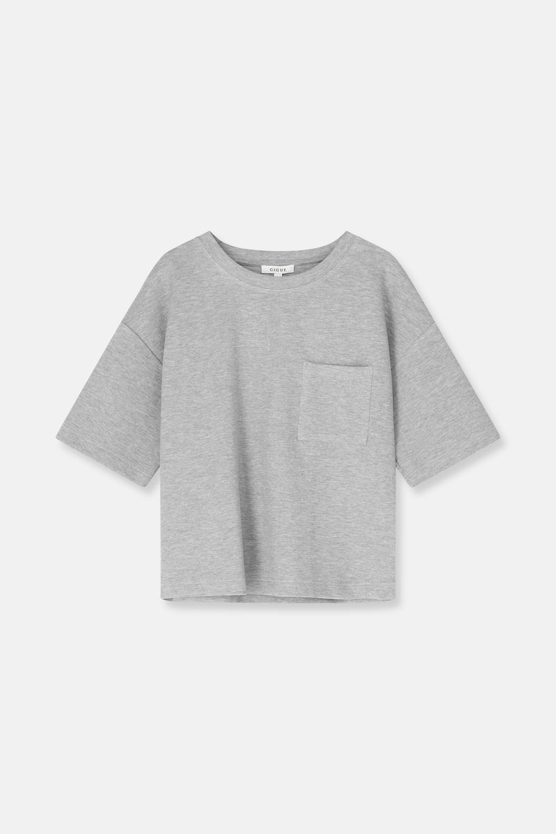 SALOR Boxy light grey t-shirt