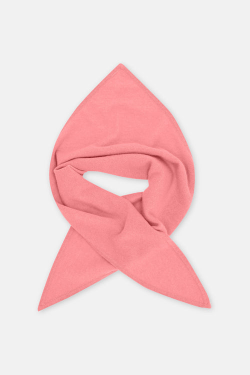 SCARF Écharpe triangulaire rose