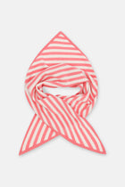 Gestreepte sjaal roze