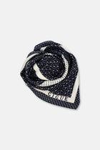 SCARF Dark blue logo scarf