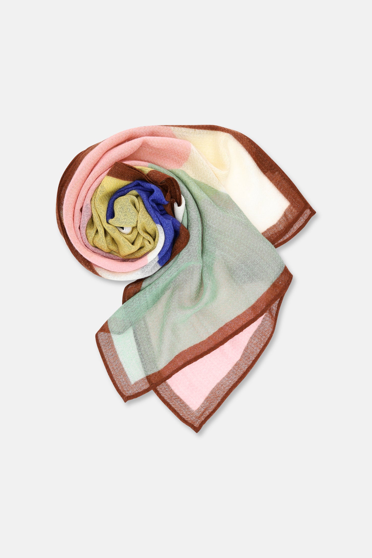 Multicolor sjaal