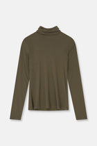 SEPUL Khaki polo neck top