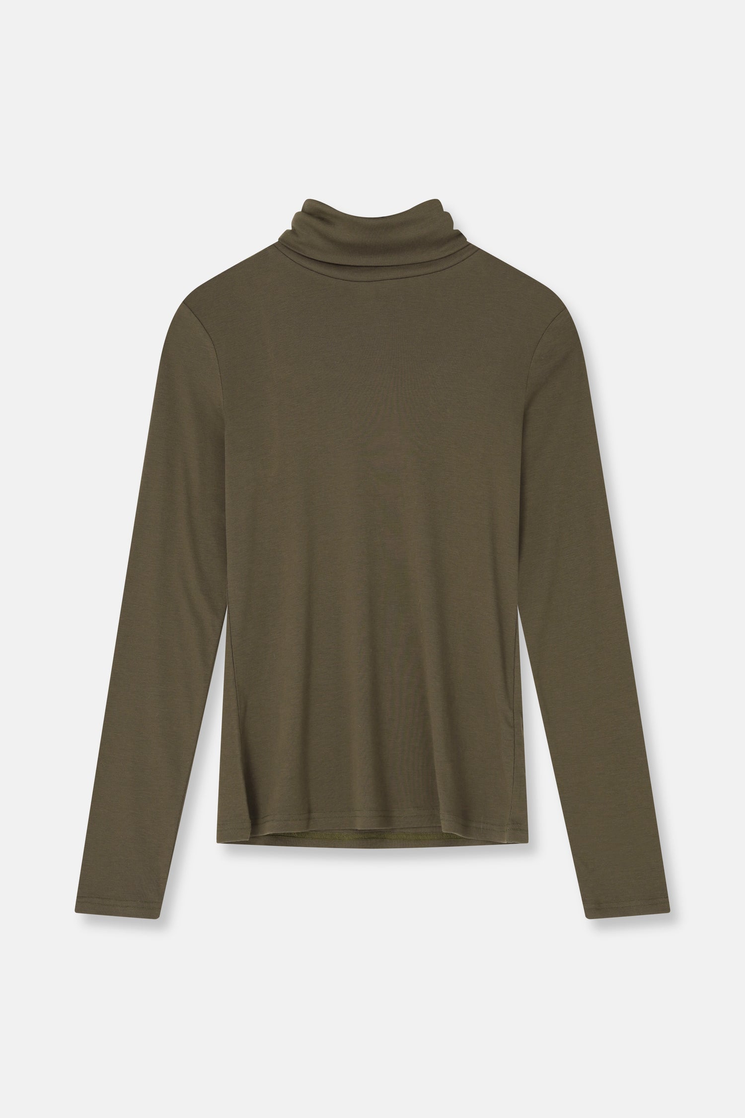 SEPUL Khaki polo neck top