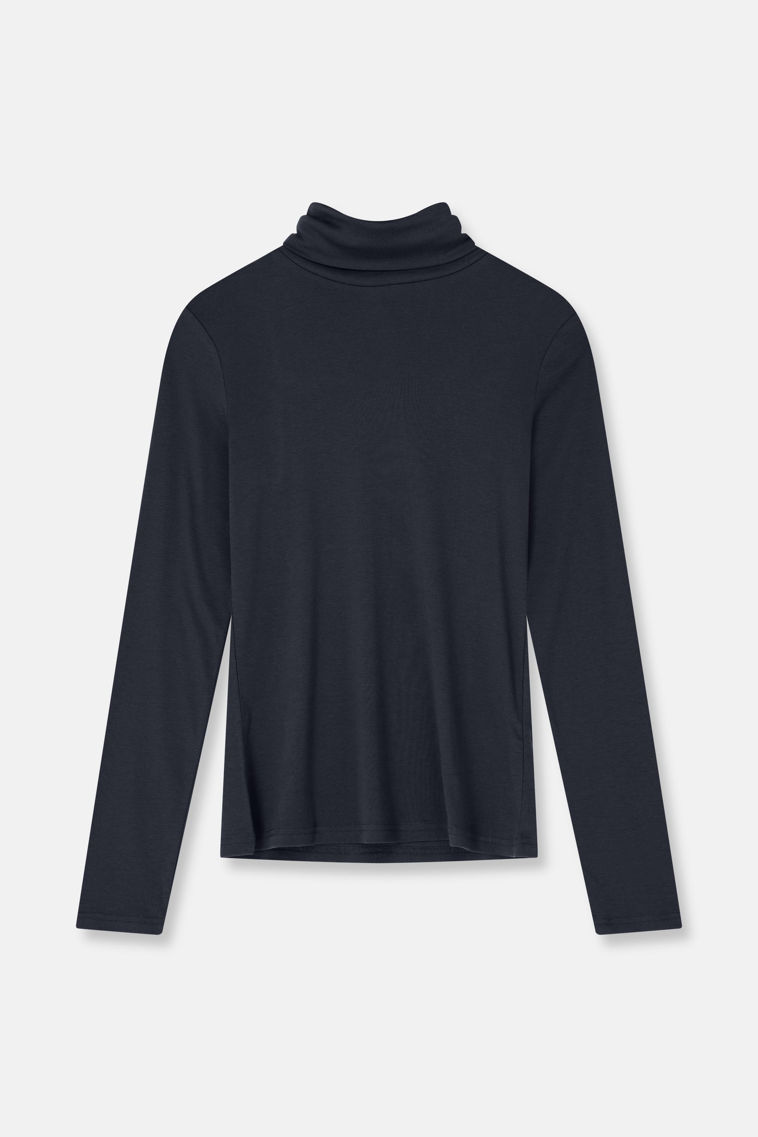 SEPUL Navy polo neck top