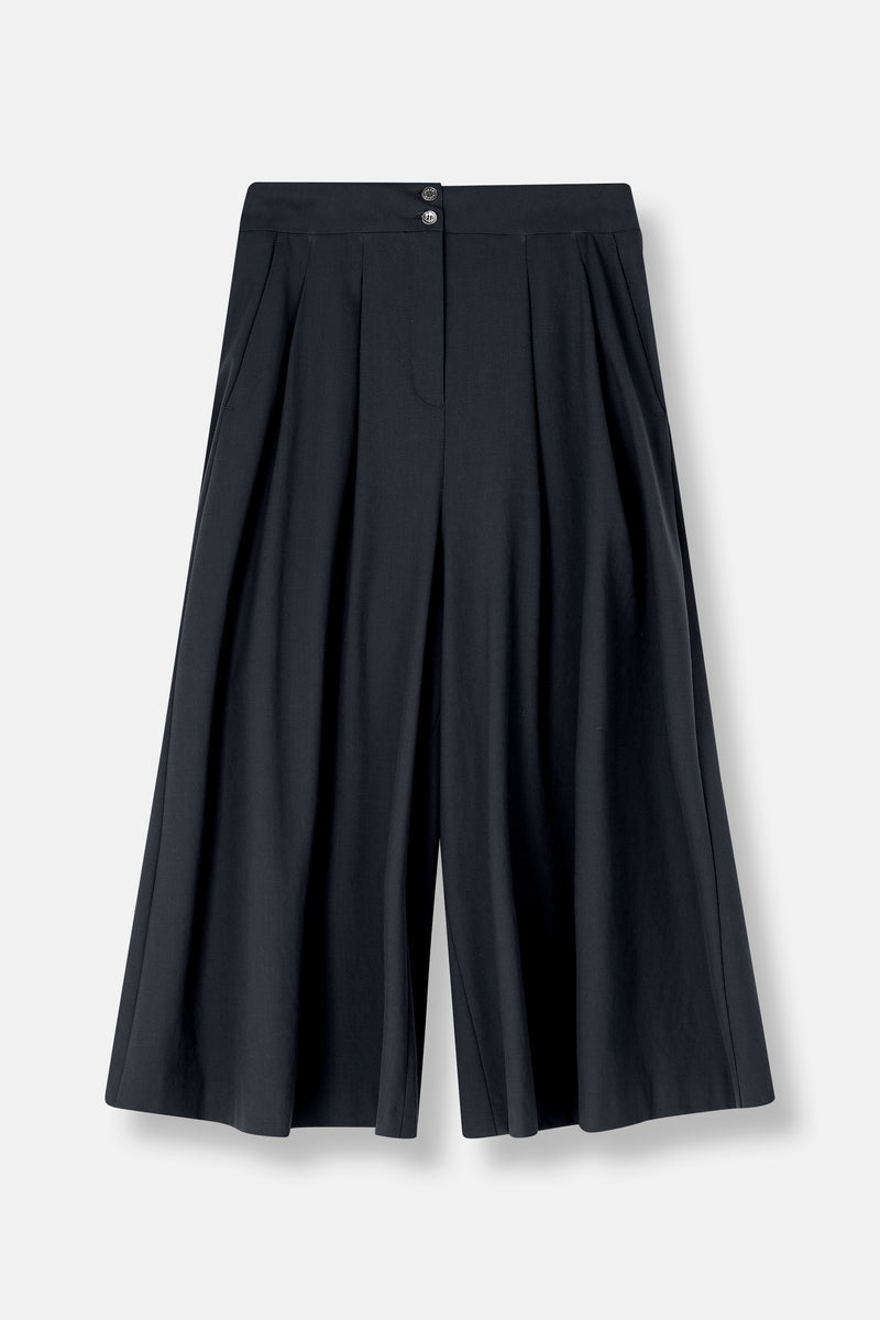 TENDO blauwe jupe-culotte