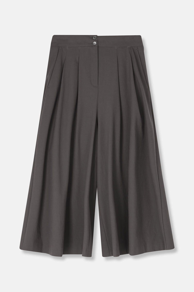 TENDO donkergrijze jupe-culotte