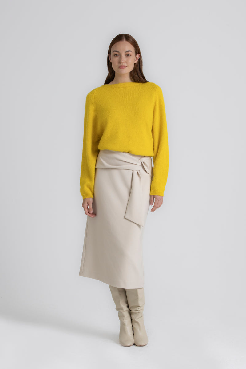 TIMBILI Mastic skirt with belt