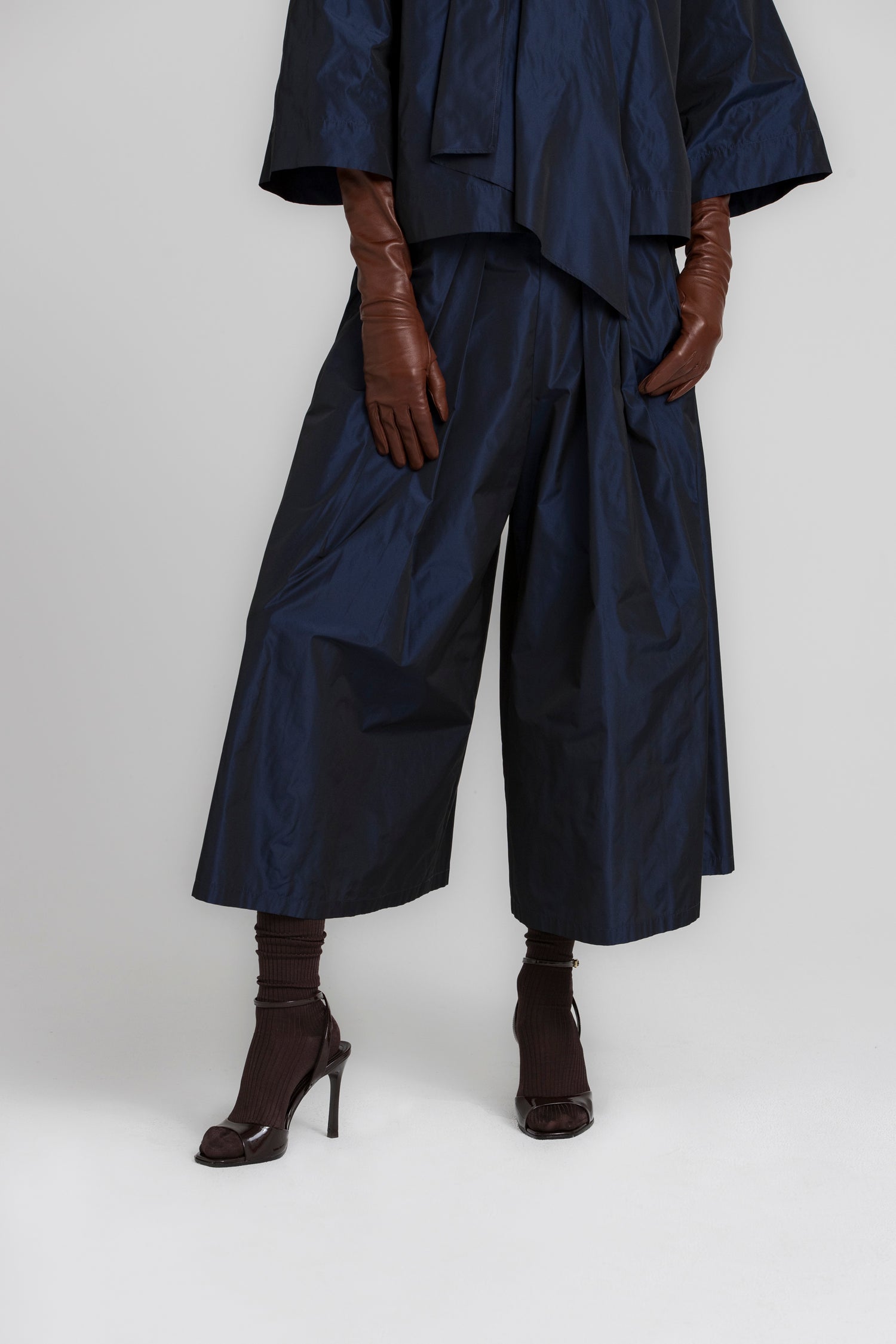 TIMO navy jupe-culotte