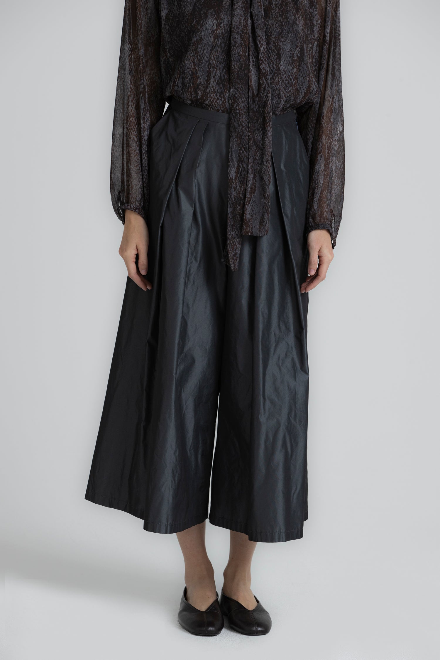 TIMO Jupe-culotte gris foncé