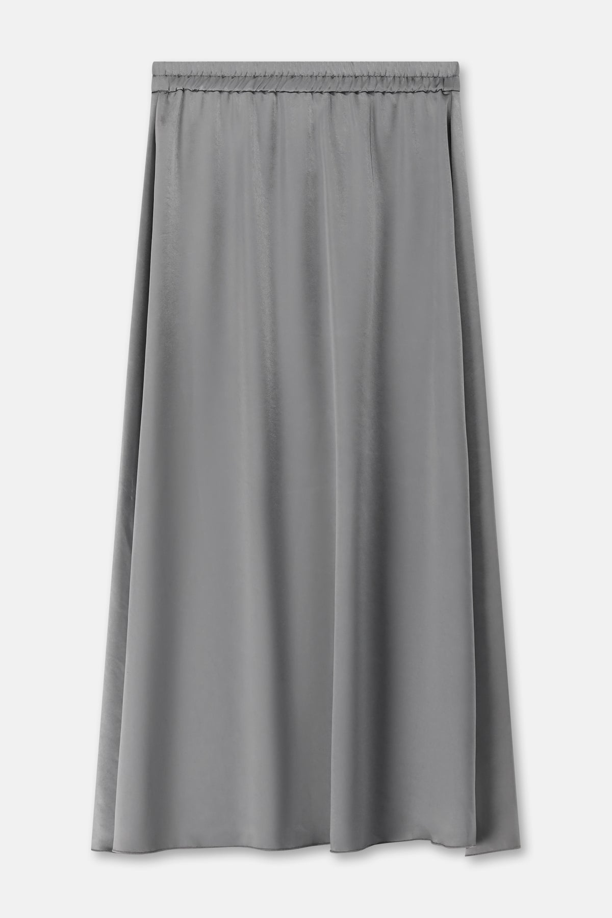 TIPY Jupe satinée gris clair