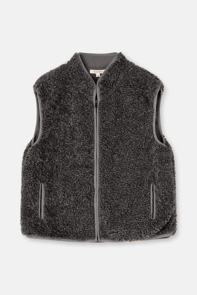 WATCHY Bodywarmer polaire gris