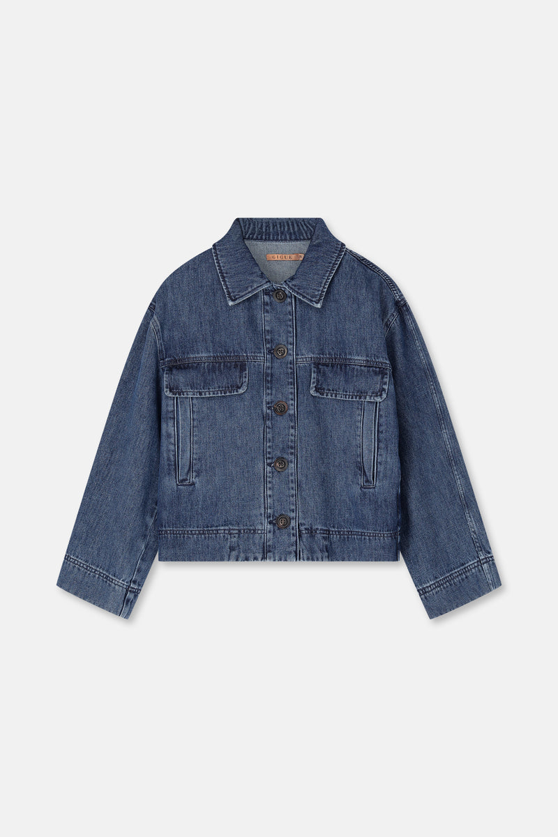 WEEZE boxy  navy jeans jasje