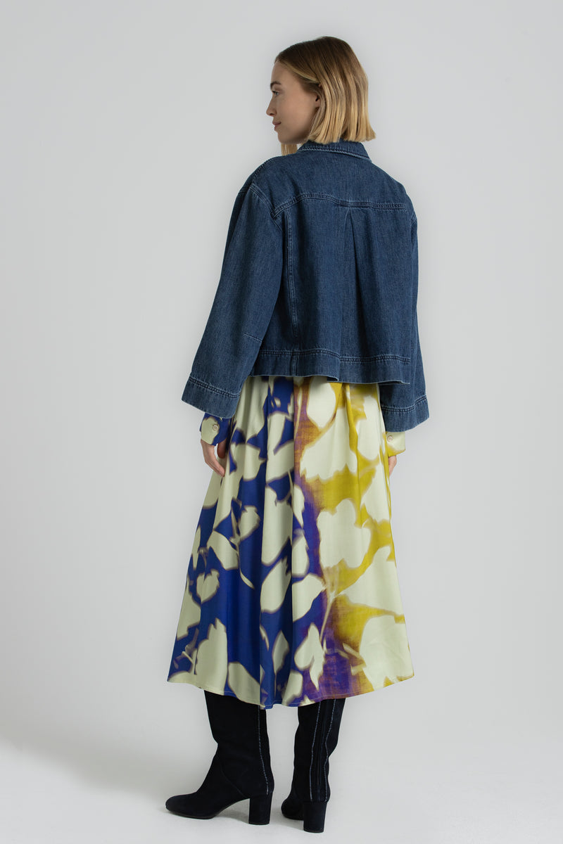 WEEZE boxy  navy jeans jasje
