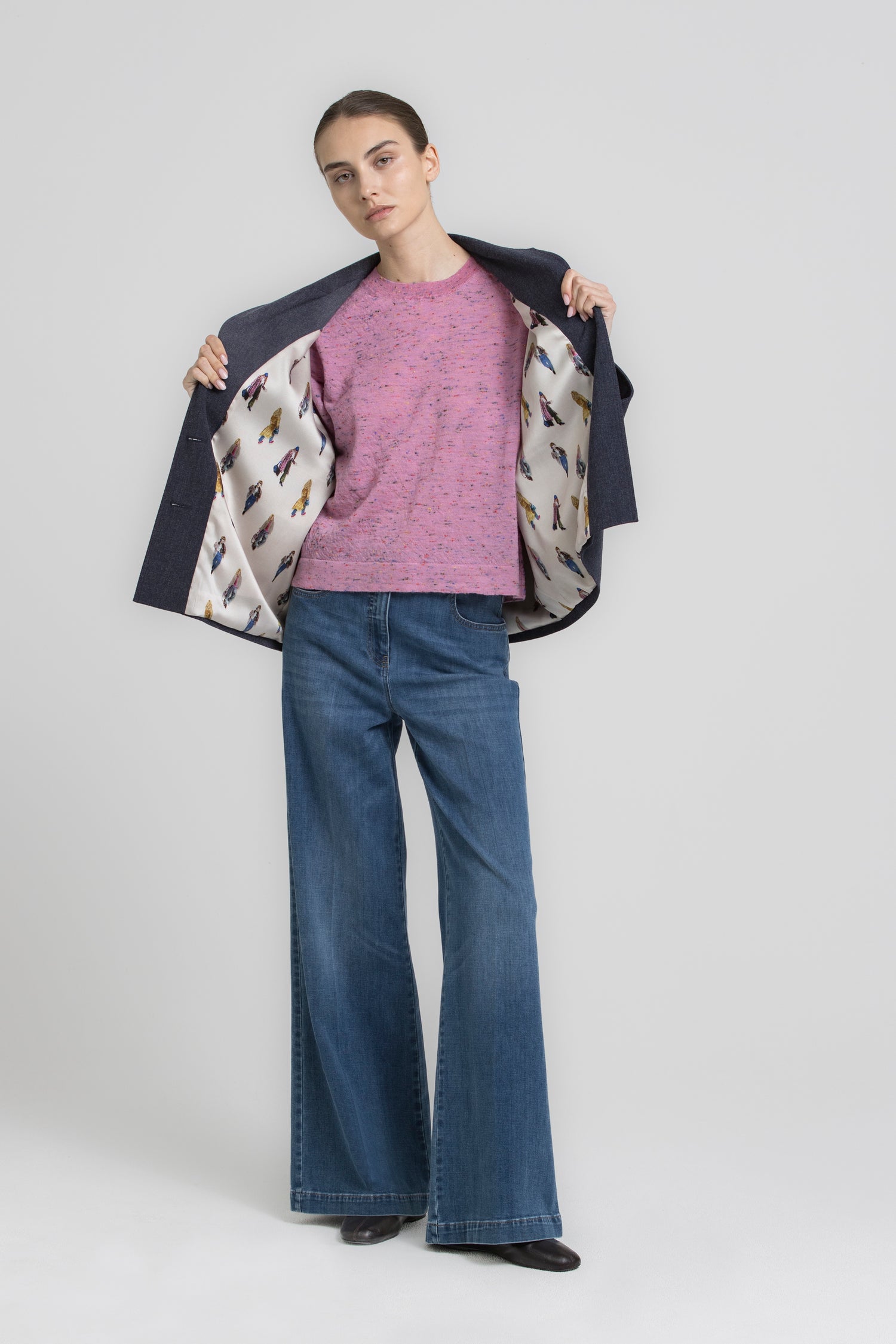 WILLEM blauwe blazer