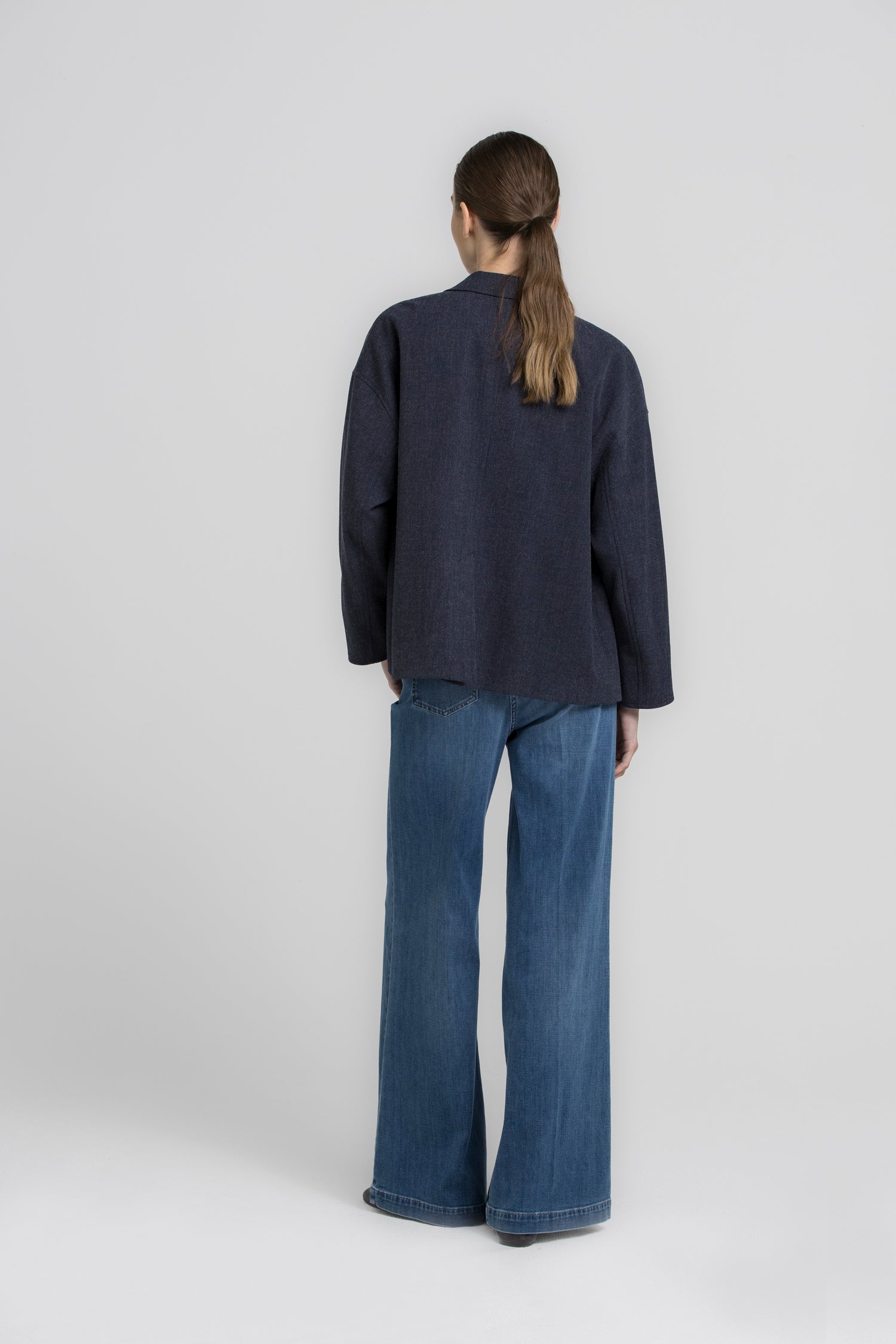 WILLEM blauwe blazer