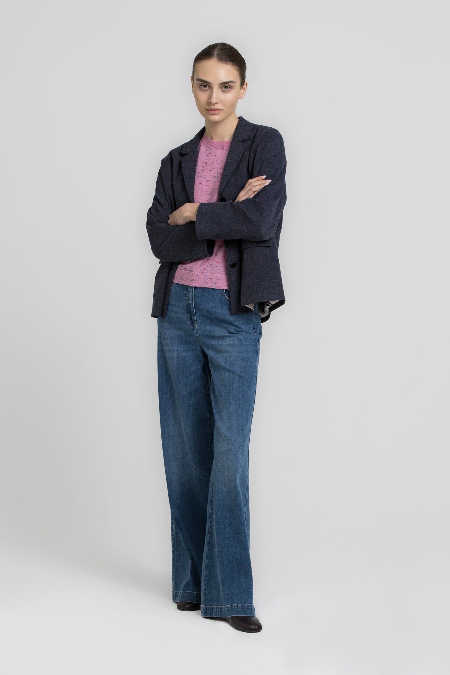 WILLEM blauwe blazer