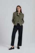 ROLLING Straight-leg indigo denim