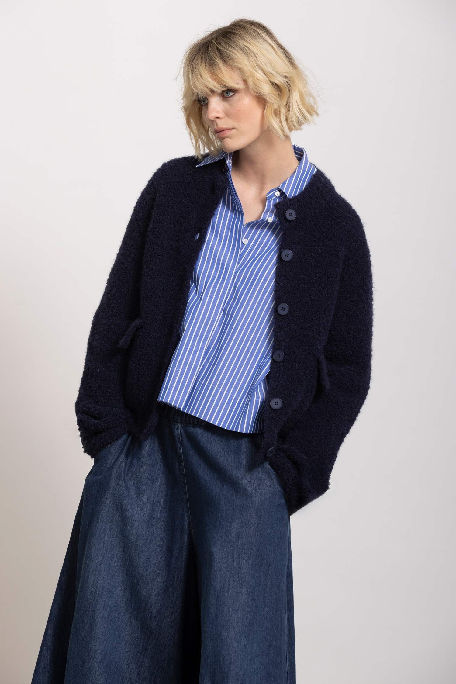 FURY Cardigan navy