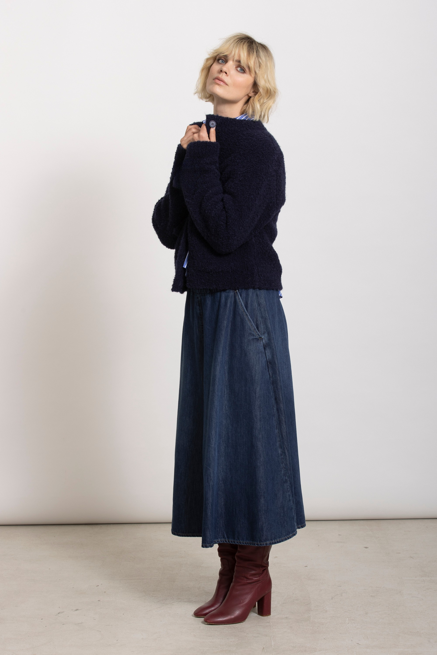 FURY Cardigan navy